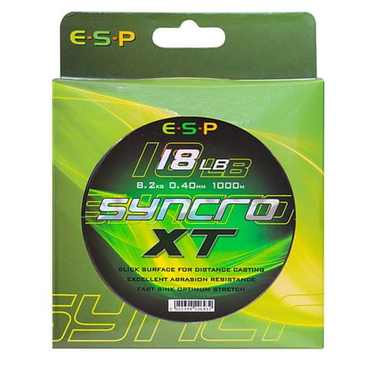 ESP vlasec Syncro XT 18lb-8,2kg-0,40mm 1000m