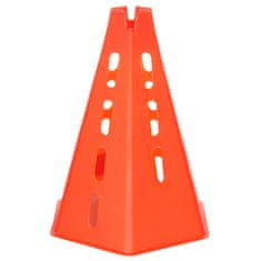 Hex Cone kužeľ s otvormi oranžová výška/ šírka 32 cm