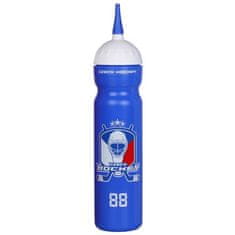 Slovak Hockey športová fľaša s hubicou modrá objem 1000 ml