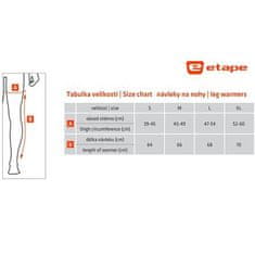 Warmer Leg návleky na nohy čierna veľkosť oblečenia XL