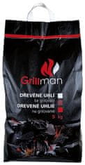 GRILLMAN Drevené uhlie 5 kg