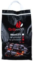 GRILLMAN Brikety na grilovanie 2 kg