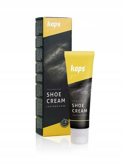 Kaps Shoe Cream 75 ml neutrálny krém s včelím voskom v tube