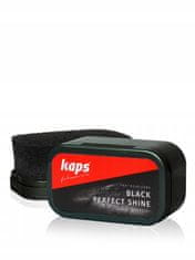Kaps Perfect Shine čierna prémiová leštiaca hubka na kožu