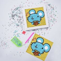 GFT Diamantové maľovanie pre deti - myška