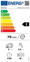 Electrolux Vestavná myčka nádobí 600 FLEX EES42210L