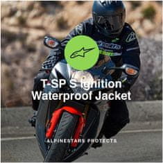 Alpinestars bunda T-SPS IGNITION WP žltá černo-bielo-červená L