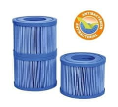 BazenyShop Kartušový filter pre mobilné vane (3 ks) - antibakteriálne