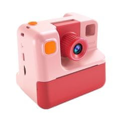Bezdoteku Detský instantný fotoaparát OPTIMUS ružový