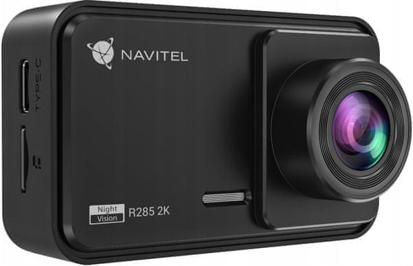 autokamera navitel navitel r285 2K rozlišení vnitřní hlavní přední kamera podsvícený displej gsenzor parkovací režim moderní design