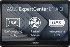 ASUS ExpertCenter E1 AiO (E1600) (E1600WKAT-BMR034X), čierna