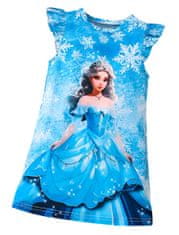 EXCELLENT Letné šaty tyrkysové veľkosť 116 - Princess/Snowflake