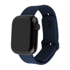 FIXED Set silikonových řemínků Silicone Sporty Strap pro Apple Watch 38/40/41mm FIXSST2-436-BL, modrý