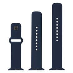 FIXED Set silikonových řemínků Silicone Sporty Strap pro Apple Watch 38/40/41mm FIXSST2-436-BL, modrý