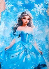 EXCELLENT Letné šaty tyrkysové veľkosť 104 - Princess/Snowflake