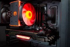 HAL3000 Online Gamer (R7 5700X3D, RX 6800 XT) (PCHS2750), čierna