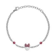 Disney Slušivý oceľový náramok Minnie Mouse B600588RPL-B.CS