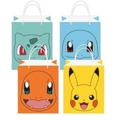 Amscan Darčeková taška Pokémon papierová 8ks 13x15cm