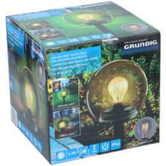 GRUNDIG Solárna LED lampa záhradná 18 x 33 cm