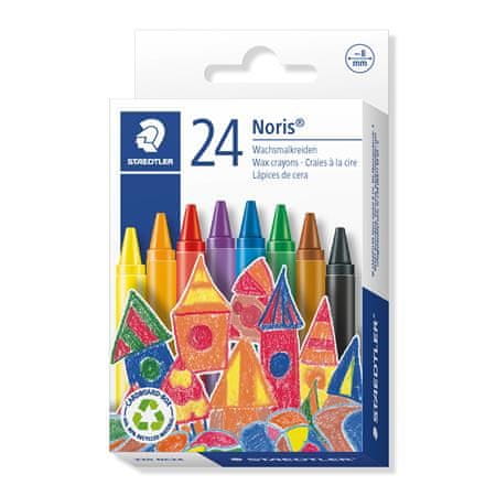 Staedtler Voskovky "Noris Club", 24 farieb 220 NC24