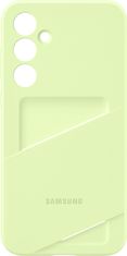 SAMSUNG ochranný kryt s kapsou na kartu pro Galaxy A35 5G, limetková
