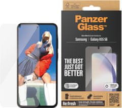 PanzerGlass ochranné sklo pro Samsung Galaxy A55 5G, s instalačním rámečkem