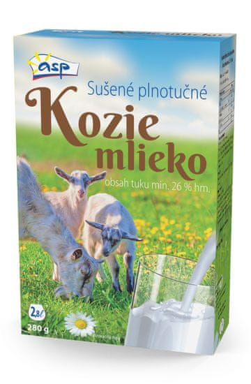 ASP Kozie mlieko sušené plnotučné 280g