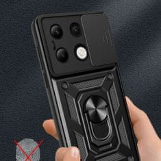 Tech-protect Camshield kryt na Xiaomi Redmi Note 13 4G, čierny