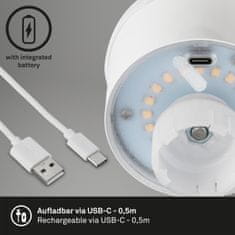 BRILONER BRILONER LED nabíjacia stolná lampa, 11 cm, USB-C, 2,6 W, 280lm, čierna BRILO 7485015