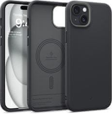 Spigen ochranný kryt Casaology Nano Pop MagSafe pro Apple iPhone 15, čierna