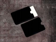 Verk  01832 Puzdro na karty s RFID ochranou 4 ks strieborná