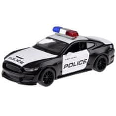 JOKOMISIADA Kovové policajné auto Ford Shelby GT350 v mierke 1:32 so svetelnou signalizáciou ZA4610