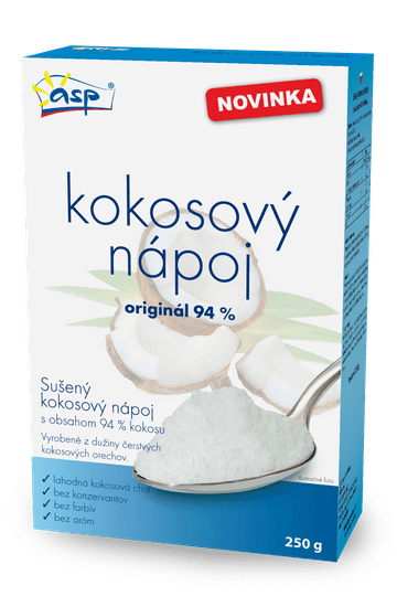 ASP Sušený kokosový nápoj s originál 94% 250g