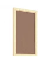 Horavia Okno do sauny 92x490x890mm bronze osika