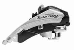 Shimano prešmykač FD-TY500TSM6, O 31,8-34,9 Top Swing, Dual pull 42 zubov, pre 6/7speed