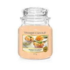 Yankee Candle ClassicVonná sviečka v skle stredná Mango Ice Cream 411 g