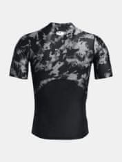 Under Armour Under Armour HG IsoChill Prtd SS Pánske kompresné tričko - čierne