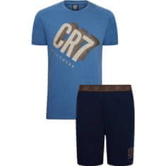 Fan-shop Pánské pyžamo CR7 Short blue Velikost: S