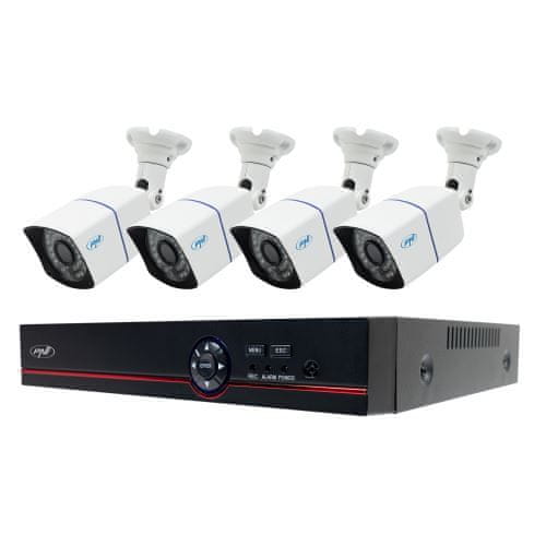 PNI House PTZ1500 5MP AHD video monitorovacia sada DVR a 4 vonkajšie kamery