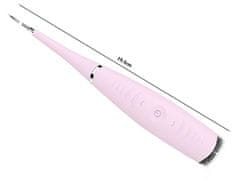 Verk  24116 Ultrazvukový čistič zubov - Electric Cleaner ružový