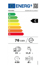 Electrolux Vestavná myčka nádobí 800 PRO MaxiFlex EEZ69410W