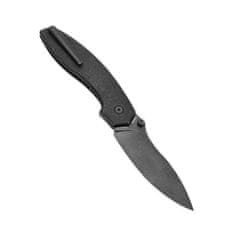 Kizer Ki4639A1 Doberrman Titanium vreckový nôž 9,3 cm, Black Stonewash, čierna, titán