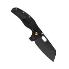 Kizer Ki5488A1 C01c(XL) Sheepdog Titanium veľký vreckový nôž 10 cm, Black Stonewash, čierna, titán