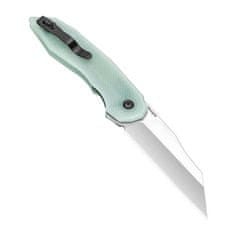 Kizer L3008A1 Porcupine vreckový nôž 8,7 cm, Stonewash, nefrit - jade, G10