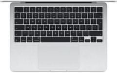 Apple MacBook Air 13, M3 8-core/8GB/256GB SSD/8-core GPU (MRXQ3SL/A), strieborná (M3, 2024)