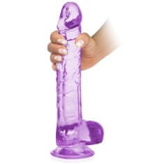 XSARA Velký penis 29 cm na silné přísavce realistické dildo s varlaty - 78226463