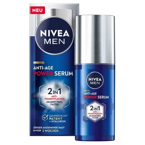 Nivea Men Anti-Age Power Serum Posilňujúce sérum 2 v 1 30 ml