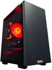 HAL3000 Online Gamer (R7 5700X3D, RTX 4070) (PCHS2751), čierna