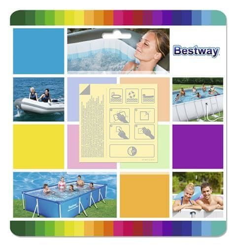 Bestway 62091 Sada záplat na bazén 10 ks, 5296