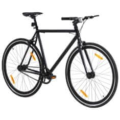 Petromila vidaXL Bicykel s pevným prevodom čierny 700c 51 cm